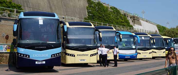 Excelsior Volvo Jonckheere A15XEL & A20XEL, Damory 7805, A12XEL & A4XEL